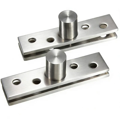 Charnières pivotantes de porte en métal