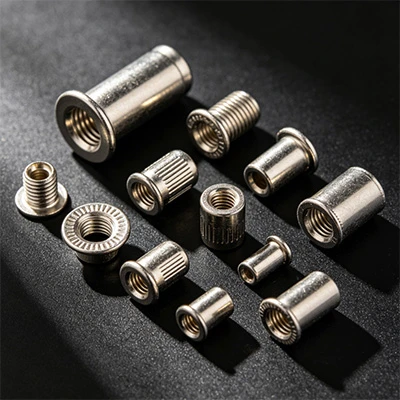 Écrous à rivets pour métal
