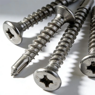 Vis de terrasse autotaraudeuses pour métal