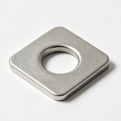 Rondelles métalliques carrées