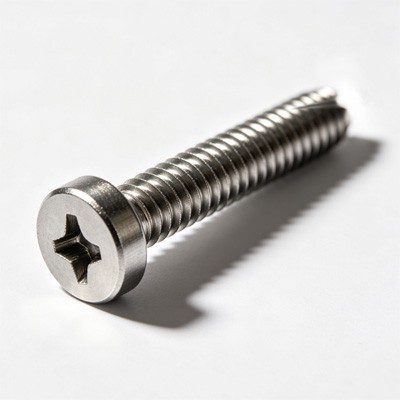 Vis coupante à filetage en acier