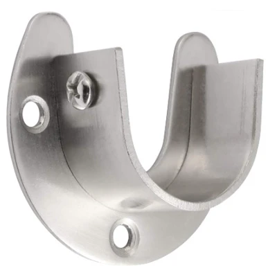 Supports de tringle de placard en acier inoxydable